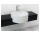 Polička pod umywalki półblatowe Flaminia Twin Set 52, 250-80 x 40 x 20 cm, černá lesklá, materiál: pietraluce