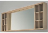 Zrcadlo visací s policemi Flaminia Compono System 180 wym. 180 x 60 x 15 cm, rám: matrix- sanitbuy.pl