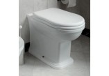 Mísa WC, stojící Flaminia Efi bílá lesklá, 56 x 36 x 42 cm, odtok S/P, retro- sanitbuy.pl