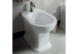 Mísa WC, stojící Flaminia Efi bílá lesklá, 56 x 36 x 42 cm, odtok S/P, retro- sanitbuy.pl