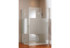 Dveře sprchové Huppe Design Pure skládací, szer. 100 cm, s povrchem Anti-Plaque, profil chrom eloxal