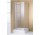 Dveře sprchové Huppe Design Pure křídlové s pevným segmentem 90 cm, profil chrom eloxal
