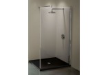 Ścianka stała prysznicowa Novellini Kuadra H 127-130 cm- sanitbuy.pl