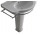 Reling pro umyvadlo Galassia Ethos chrom, pod umyvadlo, retro, pro umyvadla 75 cm