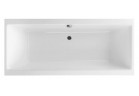 Vana obdélníková Excellent Pryzmat Slim 180x80,5 cm, bílá, akrylát