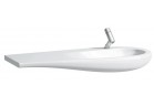 Umyvadlo 1200x500x350 s otvorem pro baterii na desku blat na levé straně LAUFEN ALESSI ONE 