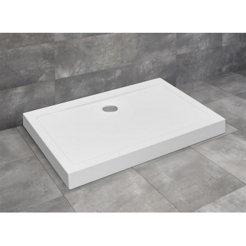 Akrylátátová sprchová vanička Radaway Doros D 900x800 pravoúhlý- sanitbuy.pl