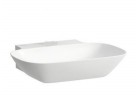 Umyvadlo nástěnná 560 x 450 mm bez otvoru pro baterii SaphirKeramik Laufen INO