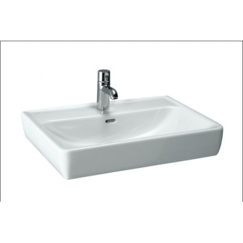 Umyvadlo na postavení na desku 600x480 s otvorem pro baterii Laufen Pro A- sanitbuy.pl