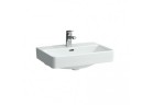 Umyvadlo stěnová 550 x 380 mm s otvorem pro baterii bílá Laufen PRO S, H8189580001041
