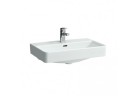 Umyvadlo stěnová 600 x 380 mm bez otvoru pro baterii bílá Laufen Pro S, H8189590001091