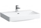 Umyvadlo ścienno-na desku 700 x 465 mm s otvorem pro baterii bílá Laufen Pro S, H8169670001041