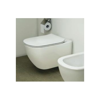 Závěsné wc Ideal Standard Tesi 53,5x36,5 cm Rimless bílá- sanitbuy.pl
