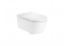 Závěsné wc Roca Round Inspira rimless 37x56 cm bílá 