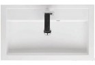 Umyvadlo z marmuru syntetycznego 80x48 Riho Bologna