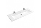Umyvadlo Villeroy & Boch Subway 2.0 nábytková 130x47 cm, 2 otwory na baterię