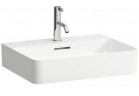 Umyvadlo ścienno-na desku LAUFEN VAL 550 x 420 mm SaphirKeramik s otvorem pro baterii bílá