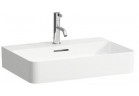 Umyvadlo stěnová LAUFEN VAL 600 x 420 mm SaphirKeramik bez otvoru pro baterii bílá