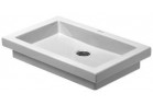 Umyvadlo Duravit 2nd Floor na desku 58x42 cm, bez otvoru