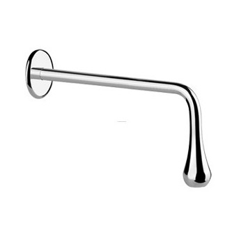 Výtokové rameno nástěnná 160cm Gessi Goccia černá matná- sanitbuy.pl